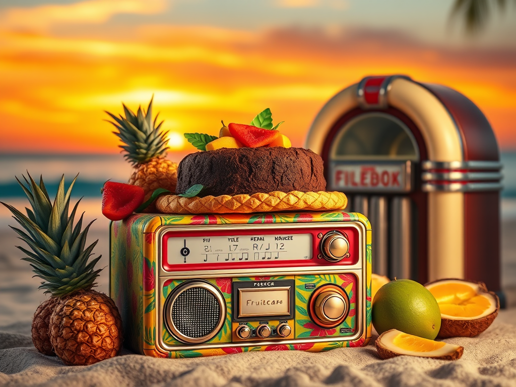 Fins Up: Fruitcake on the&nbsp;Radio